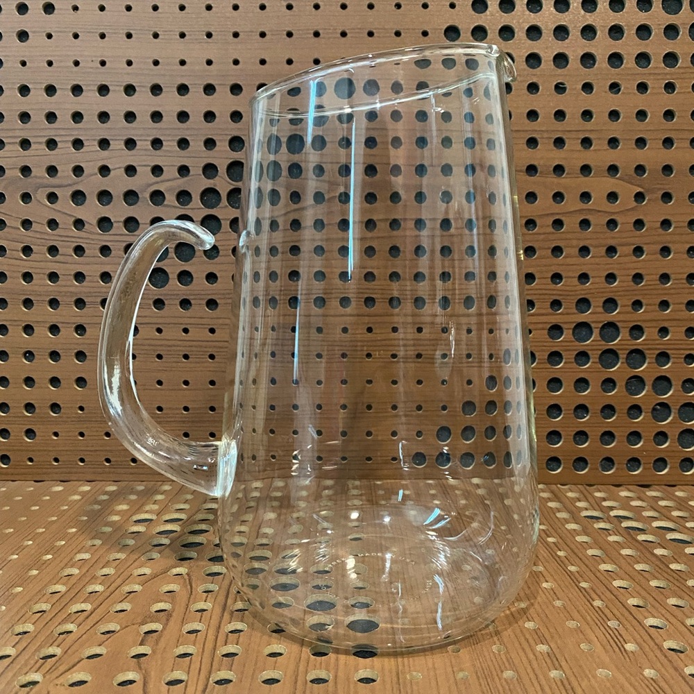 Vintage 1960’s mid century Pyrex 2 qt glass serving pitcher
